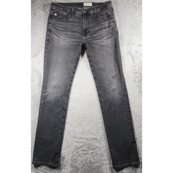 Ag Adriano Goldschmied Other - AG Adriano Goldschmied Jeans Mens 34x33 Gray Everett Slim Straight Stretch Faded